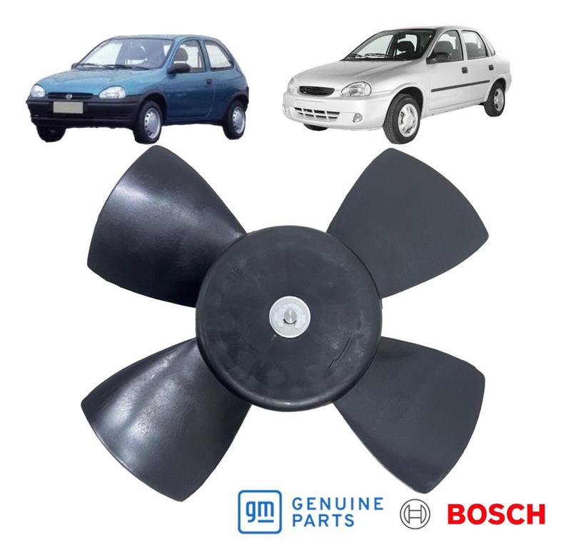 Ventoinha Radiador Corsa Classic Bosch Sem Ar - DVR Ventoinhas ...