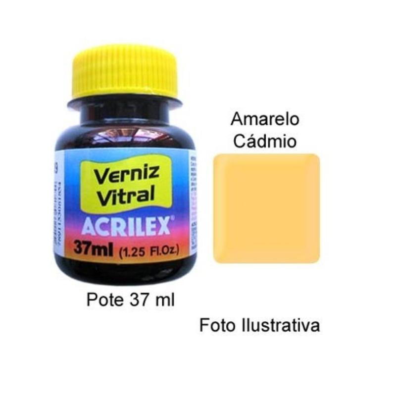 Verniz Vitral 536 Amarelo Cádmio Acrilex 37 Ml - Pintura - Magazine Luiza