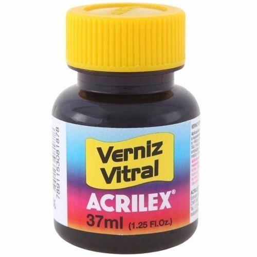 Verniz Vitral Azul Da Prússia 37ml. Acrilex 580 - Verniz Vitral ...