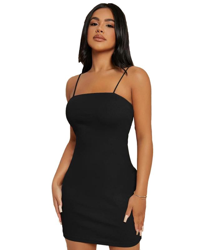 Vestido Feminino Colado Alcinha Midi Blogueira Alça P M G Gg e plus ...