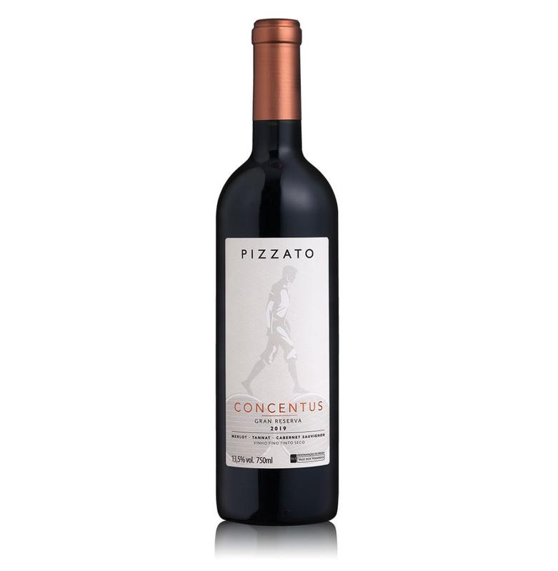 Vinho Tinto Brasileiro Concentus Pizzato Gran Reserva 2020 750ml ...