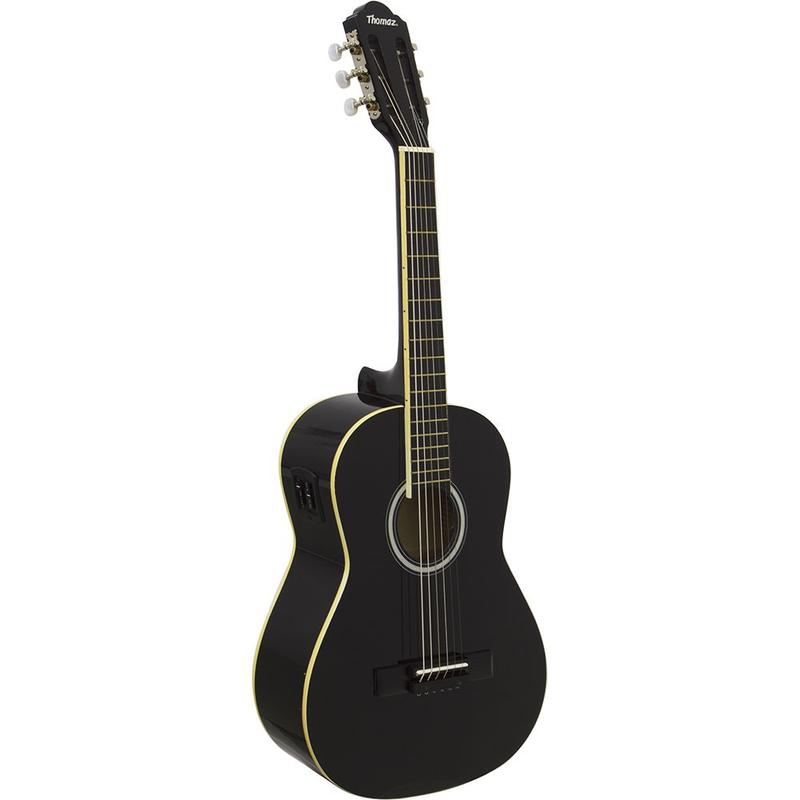 Violão Eletroacústico Kids De Aço Tcg 360 A Eq Preto Thomaz F097 ...