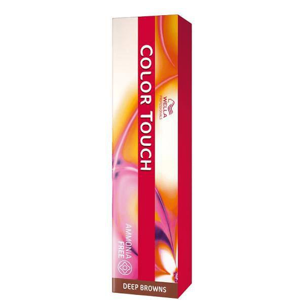 Wella Professionals Color Touch 4/77 Castanho Médio Marrom Intenso Tonalizante 60g
