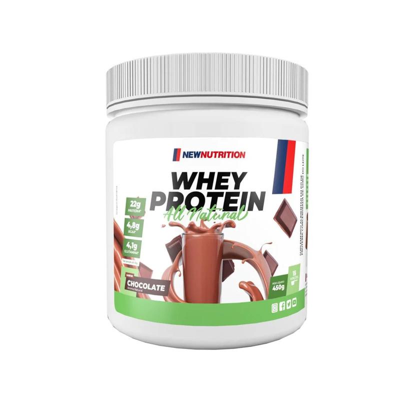 Whey Protein Concentrado 100% Natural adoçado com Stevia - NewNutriton ...