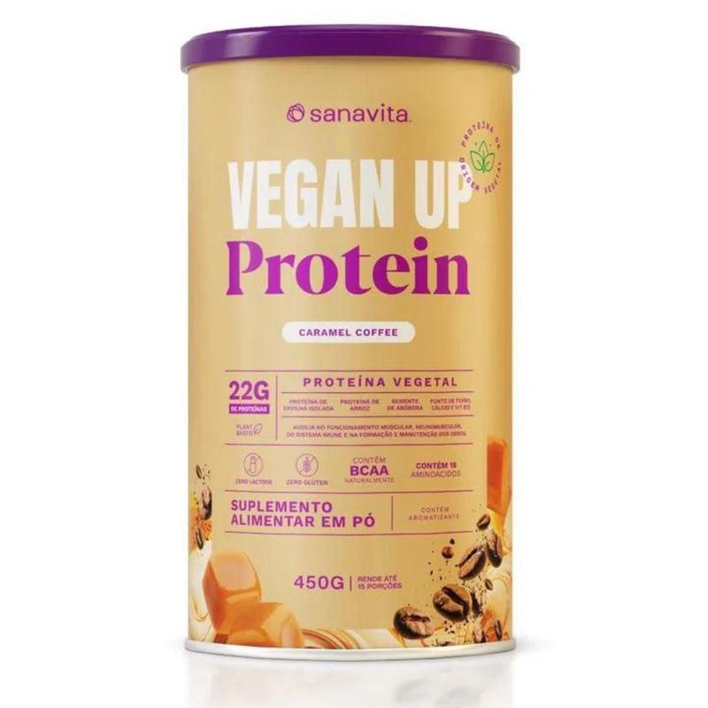 Whey Protein Vegano VEGAN UP SANAVITA 450g - Suplemento de Proteína ...