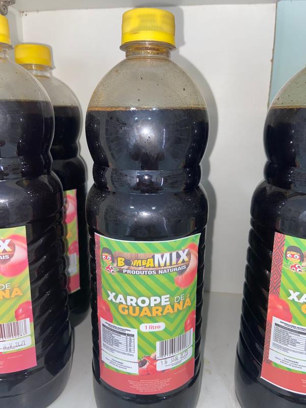 Xarope de Guaraná - Bomba Mix - Xarope para Bebida - Magazine Luiza